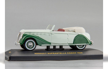 RENAULT Suprastella Coach (1939), green / cream
