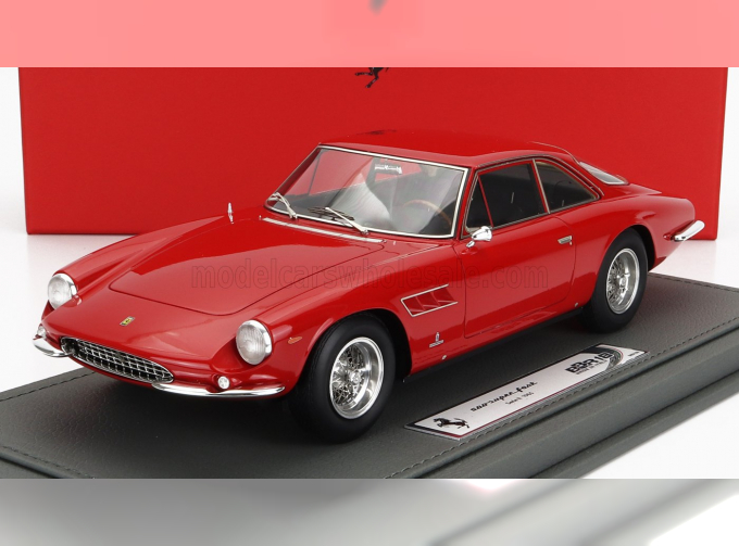 FERRARI 500 Superfast 2 Series Coupe (1965) - Con Vetrina - With Showcase, Red