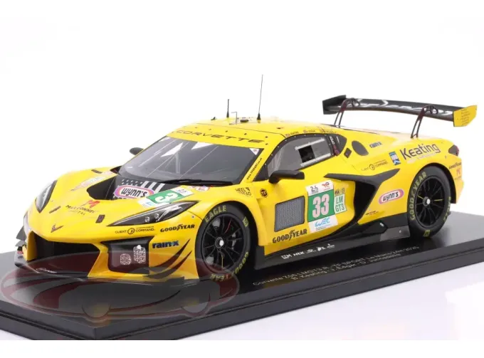 CHEVROLET CORVETTE Z06 GT3.R 5.5L V8 TEAM TF SPORT №33 24h LeMans (2025) Jonny Edgar, Daniel Juncadella, Ben Keating