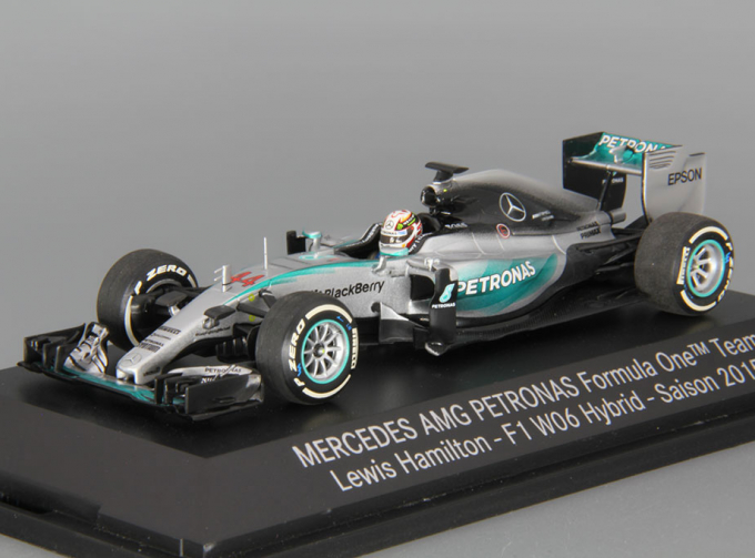 MERCEDES-BENZ AMG F1 W06 Hybrid World Champion Hamilton (2015), silver / green