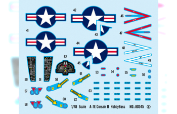 Сборная модель Самолет A-7E Сorsair II