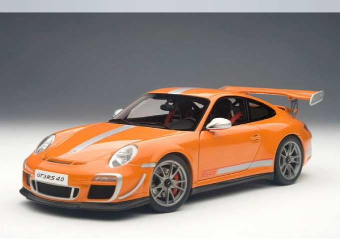 PORSCHE 911 (997) GT3 RS 4.0 2011, оранжевый