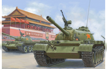 Сборная модель Танк PLA 59 Medium Tank-early