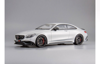 Mercedes-Benz S-Class S63 850 Brabus 6.0 Biturbo Coupe (850 CV) 2015 (silver)