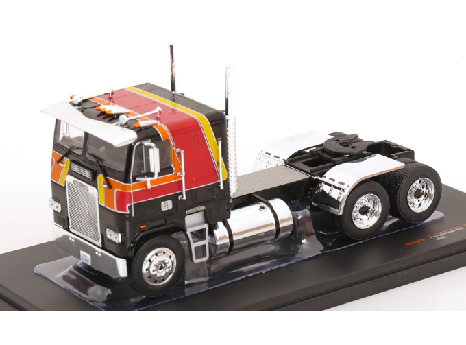 FREIGHTLINER FLA Tractor Truck 3-assi (1993), black/orange