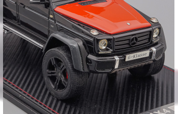 MERCEDES-BENZ G500 4x4, black / red