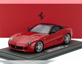 FERRARI 599 Gtb Fiorano (2007) - F-1 Gear Box - Con Vetrina - With Showcase, Rosso Corsa - Red