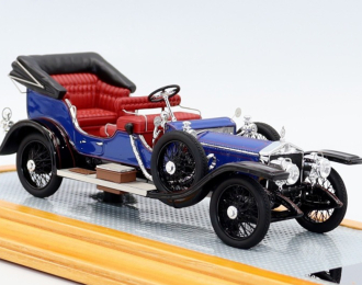 Rolls-Royce Silver Ghost Ceremonial Victoria 1911 sn1683 Maharajah of Mysore Top Down, Blue