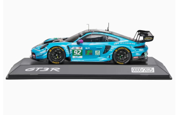 PORSCHE 911 992 GT3 R 4.2L TEAM MANTHEY 1st PHORM №92 Winner LMGT3 Class 24h Le Mans 2025 Riccardo Pera - Richard Lietz - Ryan Hardwick