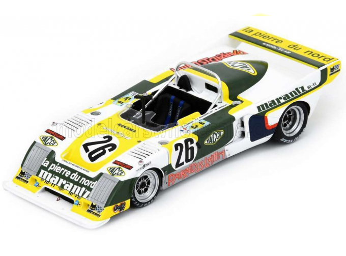 CHEVRON B36 2.0l S4 Team Societe Racing №26 24h Le Mans (1979) Michel Dubois - Marc Menant - Pierre Francoise Rousselot, White Black Yellow