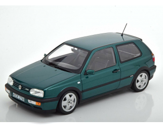 VOLKSWAGEN Golf III GTI VR6 (3-двери) 1996 Green Metallic