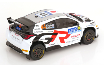 TOYOTA Yaris Gr Rally1 Team Toyota Gazoo Racing Wrt №44 Rally Finland (2024) Hikaru Kogure - Topi Luhtinen, White