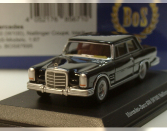 MERCEDES-BENZ 600 (W100) Nallinger Coupé (1963), black