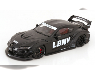 TOYOTA Supra (A90) Liberty Walk, black