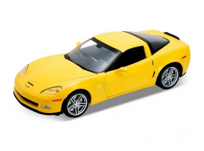 CHEVROLET Corvette (2007), желтый