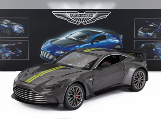 ASTON MARTIN V12 Vantage (2023), Grey Met Yellow