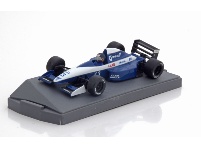 TYRRELL 020B, Grouillard (1992), blue/white