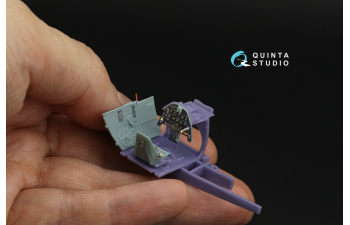 3D Декаль интерьера кабины Bf 109E-3/E-4 (Dragon)