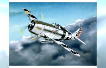 Сборная модель Американский тяжелый истребитель Republic P-47D Thunderbolt "Razorback"