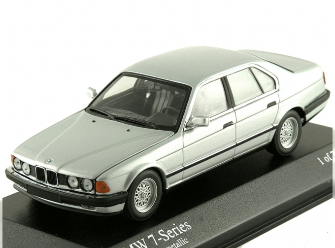 BMW 7 Series (1986), silver