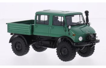 MERCEDES-BENZ Unimog U416 Double Cabin 4x4 1977, green