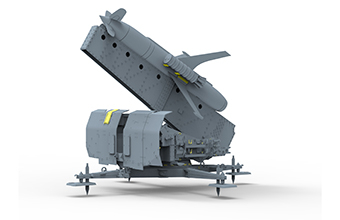 Сборная модель German R-3p Rheintochter Surface-to-Air Missile