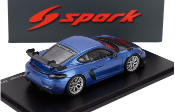PORSCHE 718 Cayman Gt4 Rs Weissach Package (2023), Cobalt Blue