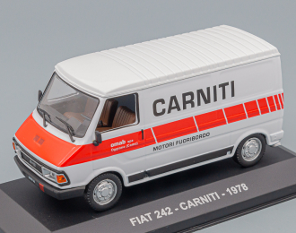 FIAT 242 Van Carniti (1978), White Red