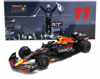 RED BULL F1 Rb18 Team Oracle Red Bull Racing N11 Winner Monaco Gp (2022) Sergio Perez, Matt Blue Yellow Red