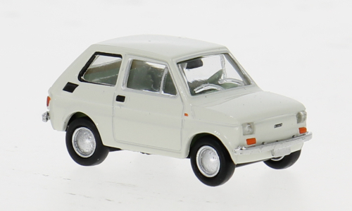 Fiat 126 (1972), white