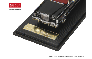 LINCOLN Continental Town Car (1979), black