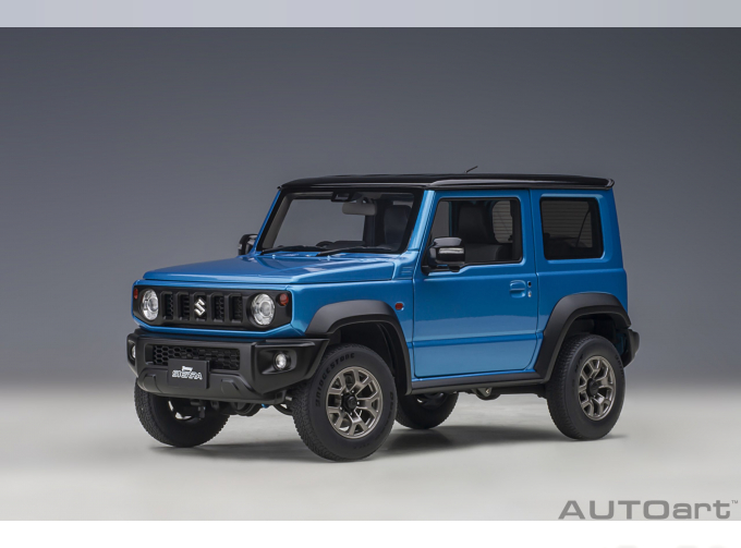 SUZUKI JIMNY Sierra (JB74), blue / black roof