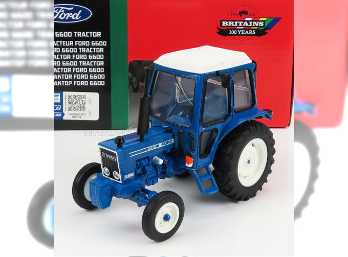 FORD 6600 Tractor (1978), Blue White