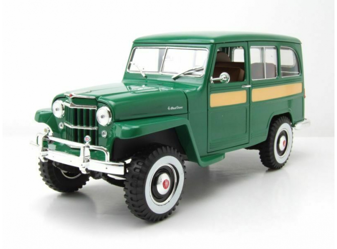 Willys Jeep зеленый