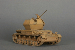 Сборная модель Зенитный танк Т-IV "Оствинд"