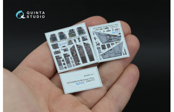 3D Декаль интерьера кабины AV-8B Harrier II Plus (UMa) (малая версия)