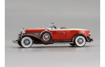 Duesenberg Model J Torpedo Convertible Coupe 1929 (red / black)