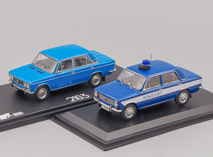 Набор из 2 моделей ВАЗ-2103 "Жигули" (1975-1984) и LADA 1300 Verejna Bezpecnost