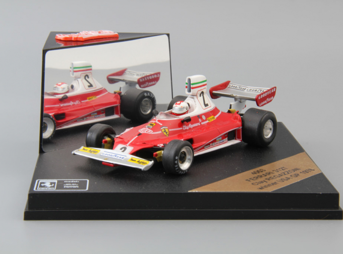 FERRARI 312T Clay Regazzoni Winner USA GP #2 (1976), red / white