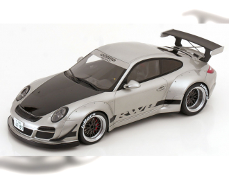 PORSCHE 911 (997) RWB Abu Dhabi (2024), silver black