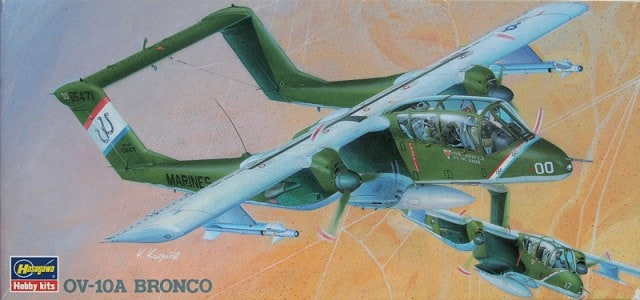 Сборная модель Американский легкий штурмовик North American OV-10A Bronco