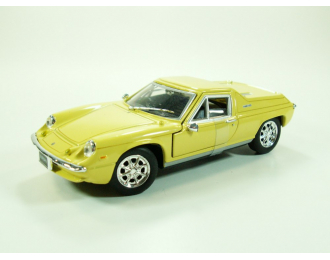 LOTUS Europa, NN29 7HB UK 1:43, лимонный