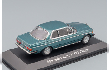 MERCEDES-BENZ W123 Coupe (1976), green metallic