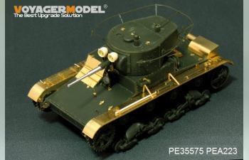 Фототравление WWII Soviet T-26 Light Infantry Tank Mod.1935