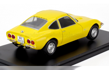 OPEL Gt 1900 Coupe (1968) - Con Vetrina - With Showcase, Yellow
