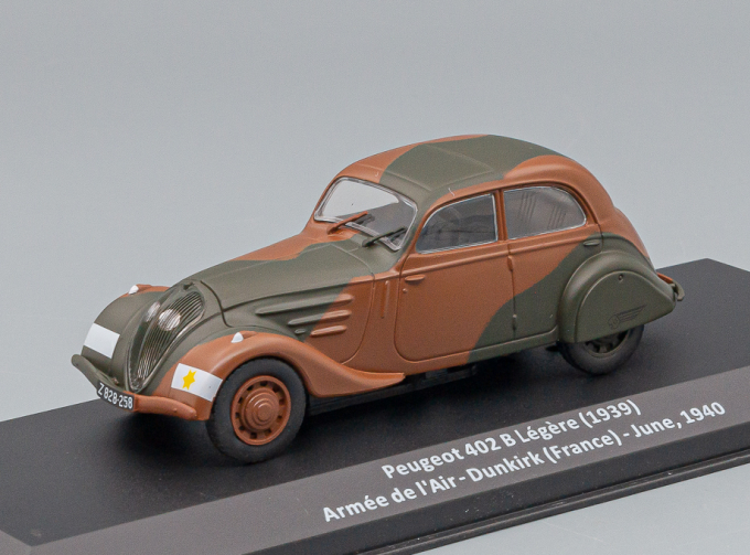 PEUGEOT 402 B LEGERE из серии Samochody Wojskowe Ii Wojny Światowej