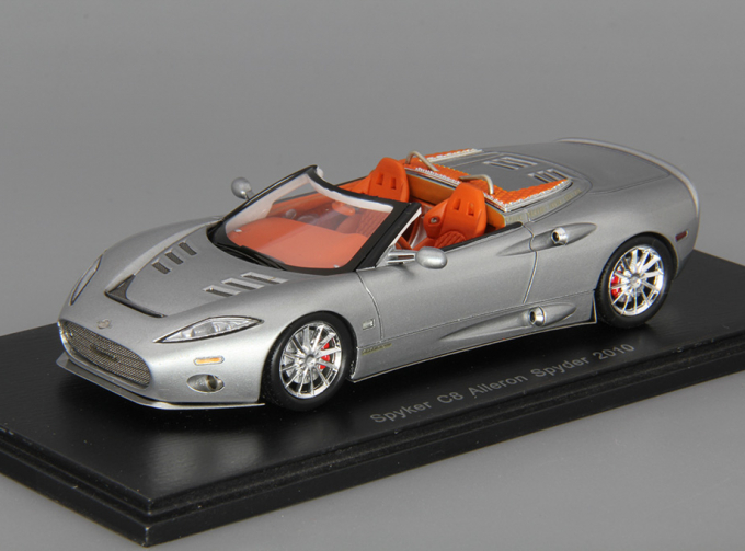 SPYKER C8 Aileron Spyder (2010), silver