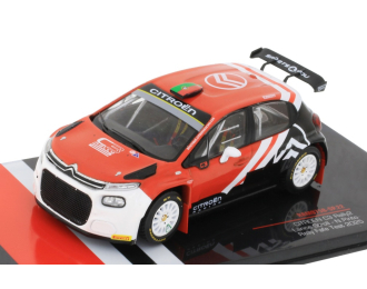 CITROEN C3 Rally2 WRC L.Stroll/N.Pinto, Rally Fafe Test (2025), black/red/white 