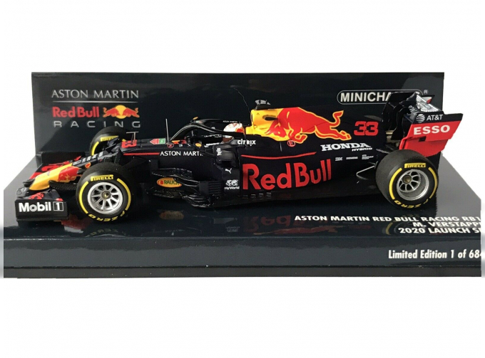 ASTON MARTIN RED BULL RACING RB16 - MAX VERSTAPPEN - 2020 - LAUNCH SPEC