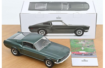 FORD Mustang GT Fastback "Bullitt" (1968), Satin Green (Steve McQueen"из к/ф "Буллит")